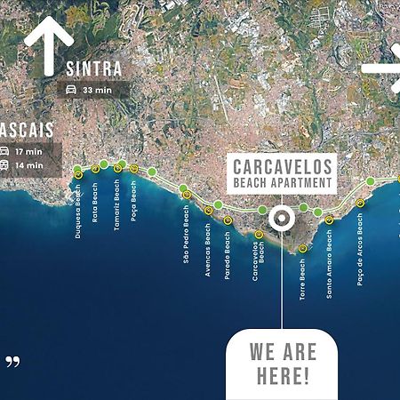 Carcavelos Beach Apartment Cascais Dış mekan fotoğraf